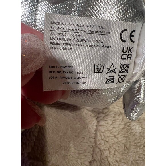 Pikachu Plush Silver Pokemon 25th Anniversary Chrome Gamestop - Picture 4 of 6